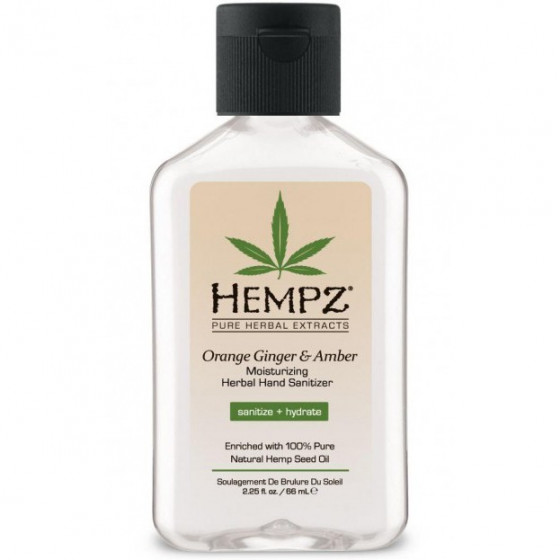 Hempz Moisturizing Herbal Hand Sanitizer 250 мл - Увлажняющий растительный Санитайзер для рук