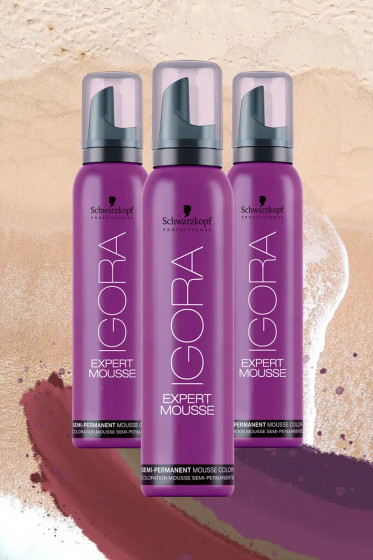 Schwarzkopf Professional Igora Expert Mousse - Семиперманентный оттеночный мусс для волос - 2