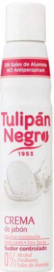 Tulipan Negro Body Deo Spray - Дезодорант-спрей "Кремовое мыло"