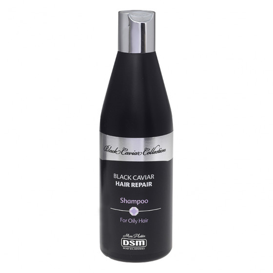 Mon Platin DSM Black Caviar Hair Repair Shampoo For Oily Hair - Восстанавливающий шампунь для жирных волос с экстрактом черной икры