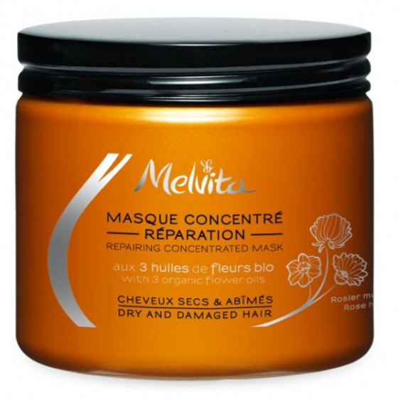 Melvita Masque Concentre Reparation - Восстанавливающая маска для поврежденных и сухих волос