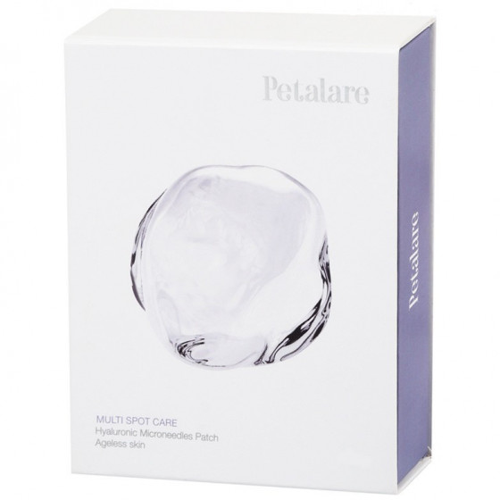 Petalare Multy Spot Care Hyaluronic Microneedles Patch - Нано-патч с микроиглами для лица