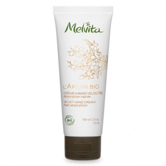 Melvita L'Argan Bio Velvet Hand Cream 30 мл - Нежный крем для рук с аргановым маслом