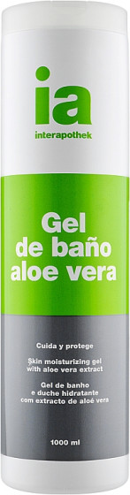 Interapothek Gel De Bano Aloe Vera - Гель для душа с экстрактом алоэ вера
