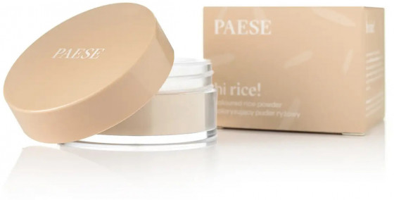 Paese Hi Rice Loose Powder - Рассыпчатая тонирующая рисовая пудра для лица - 1