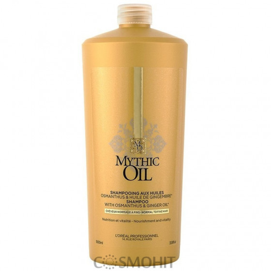 L’Oreal Professionnel Mythic Oil Shampoo Normal To Fine Hair - Шампунь для нормальных и тонких волос