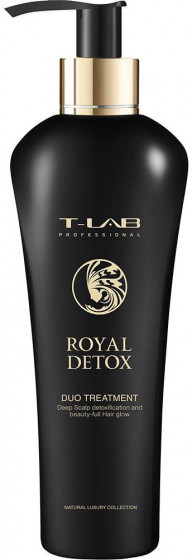 T-LAB Professional Royal Detox Duo Treatment - Дуо-уход для королевской гладкости и абсолютной детоксикации