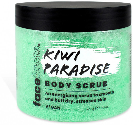 Face Facts Kiwi Paradise Body Scrub - Скраб для тела "Рай киви"