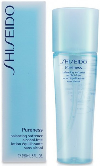 Shiseido Pureness Balancing Softener - Лосьон освежающий, смягчающий, без спирта для проблемной кожи - 1