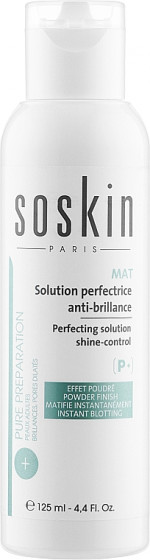 Soskin Mat Perfecting Solution Shine-Control - Матирующая омолаживающая эмульсия для лица