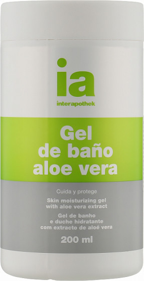 Interapothek Gel De Bano Aloe Vera - Гель для душа с экстрактом алоэ вера