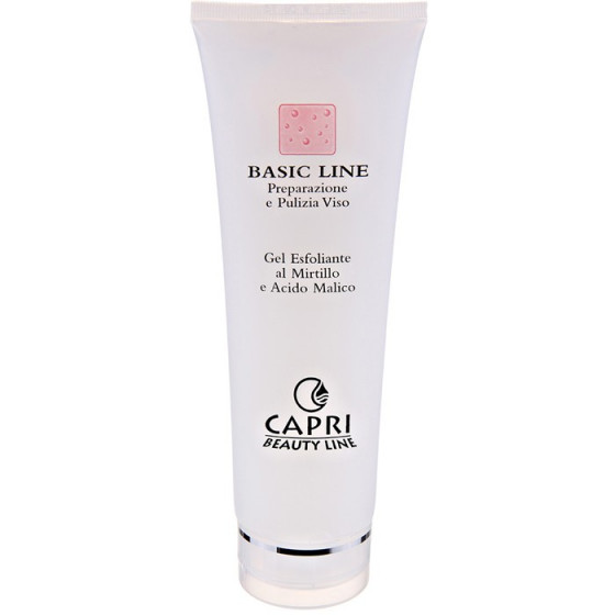 Capri Beauty Line Basic Line Blueberry and Malic Acid Exfoliating Gel - Гель эксфолиант с черникой и яблочной кислотой