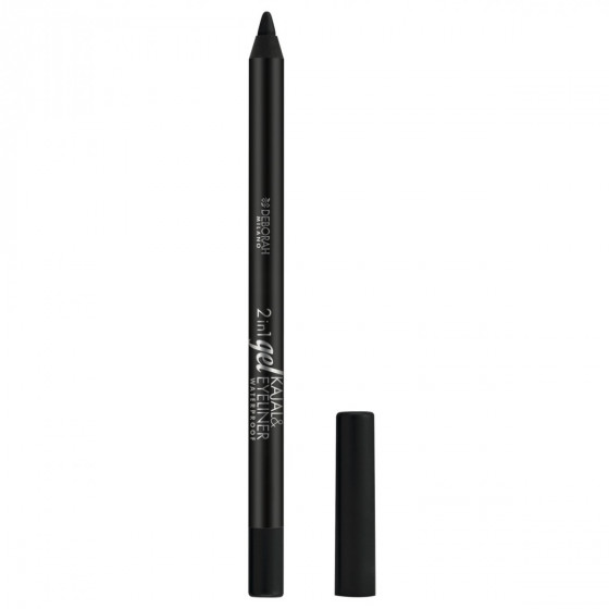 Deborah 2in1 Gel Kajal&Eyeliner - Стойкий карандаш-подводка для глаз