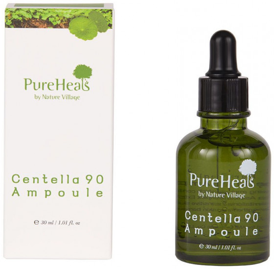 PureHeal's Centella 90 Ampoule - Восстанавливающая сыворотка с экстрактами центеллы и зеленого чая - 2