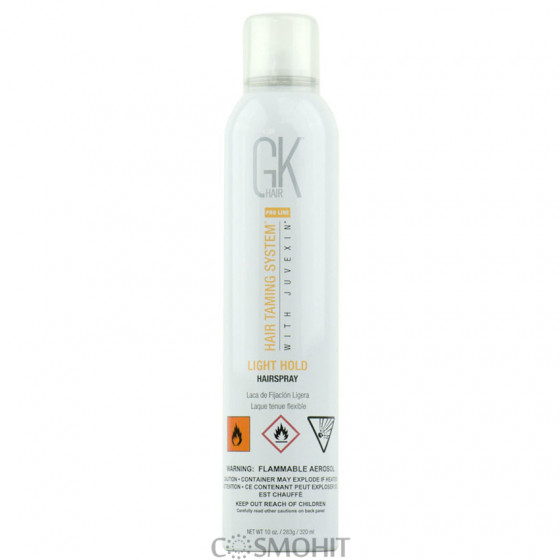 Global Keratin Light Hold Hairspray - Спрей для волос легкой фиксации