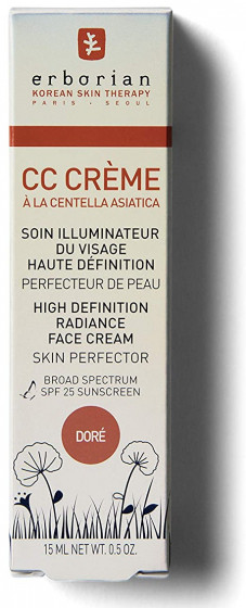 Erborian CC High Definition Radiance Face Cream SPF25 - СС-Крем "Контроль цвета" - 3