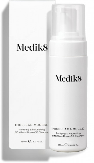 Medik8 Micellar Mousse - Очищающий мицеллярный мус-пенка для лица - 1