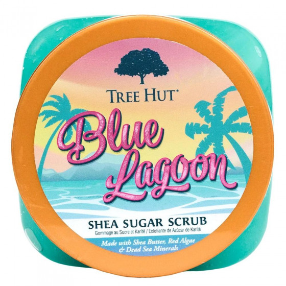 Tree Hut Blue Lagoon Sugar Scrub - Скраб для тела "Голубая лагуна" - 4