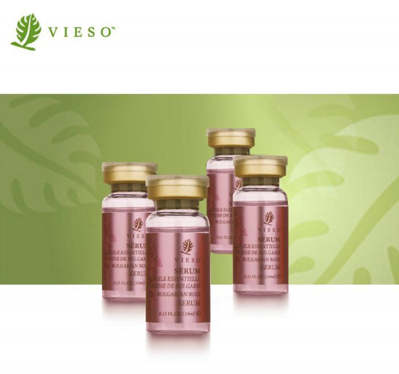 Vieso Bulgarian Rose Serum - Сыворотка для вьющихся волос с маслом болгарской розы - 1