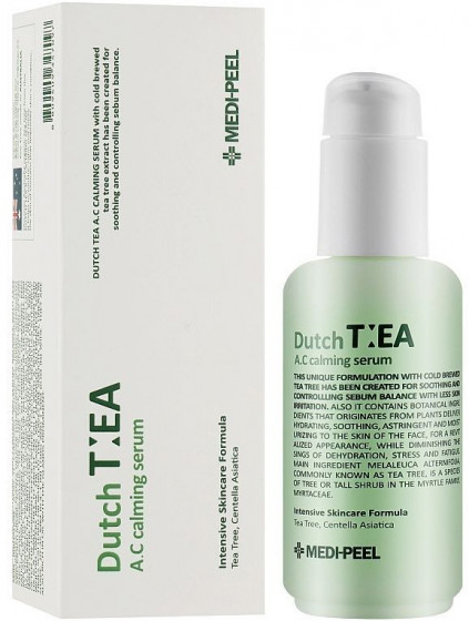 Medi Peel Dutch Tea A.C Calming Serum - Успокаивающая сыворотка для лица с чайным деревом - 1