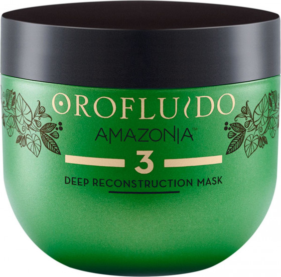 Orofluido Amazonia Deep Reconstruction Mask Step 3 - Маска для глубокого восстановления волос Шаг 3