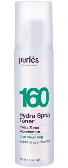 Purles Total Cleansing Hydra Spray Toner 160 - Увлажняющий спрей-тоник для лица