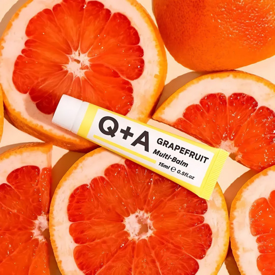 Q+A Grapefruit Multi Balm - Многофункциональный бальзам с грейпфрутом - 2