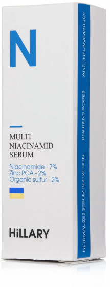 Hillary Multi Niacinamid Serum - Мультисыворотка с ниацинамидом и цинком - 2