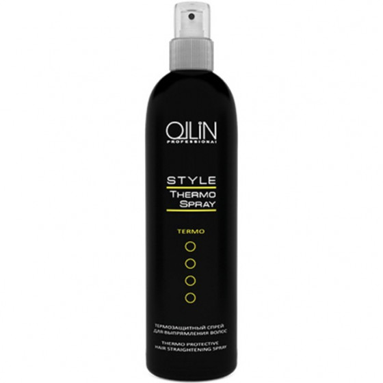 OLLIN Style Thermo Protective Hair Straightening Spray - Спрей термозащитный для выпрямления волос