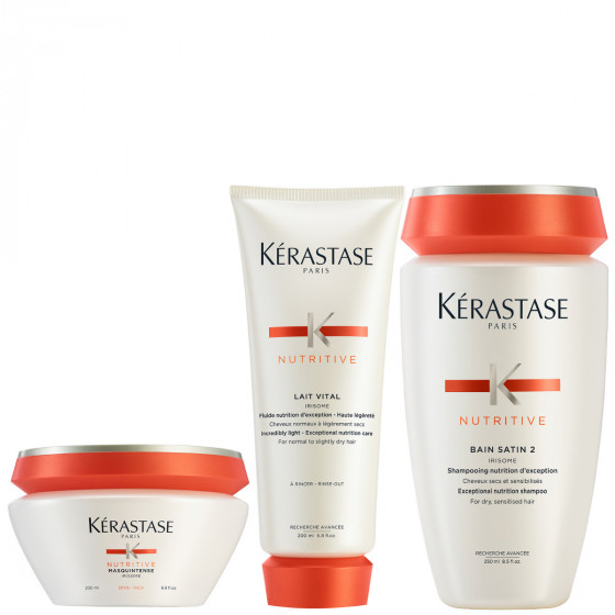 Kerastase Nutritive Masquintense - Интенсивная маска для сухих и поврежденных тонких волос - 1