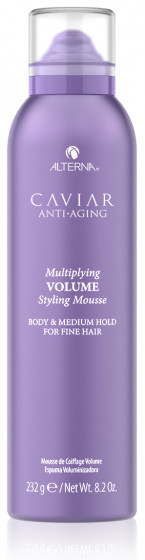 Alterna Caviar Anti-Aging Multiplying Volume Styling Mousse - Мусс для укладки волос и придания им объема с экстрактом черной икры