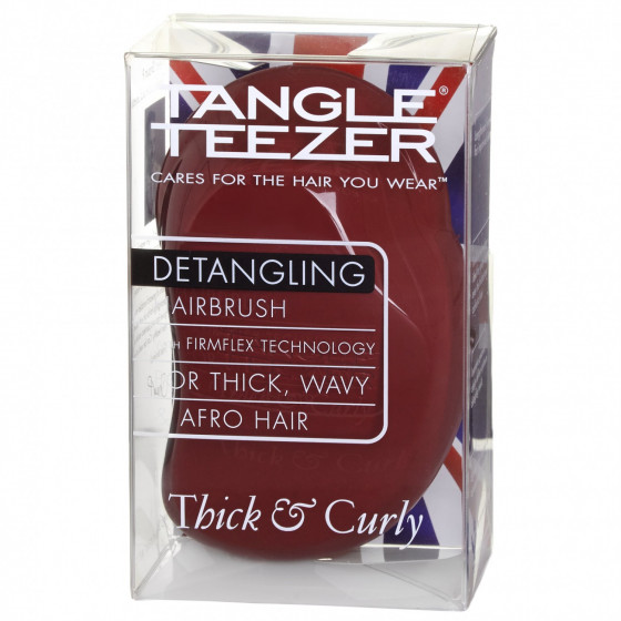 Tangle Teezer The Original Thick & Curly Salsa Red - Расческа для волос - 4