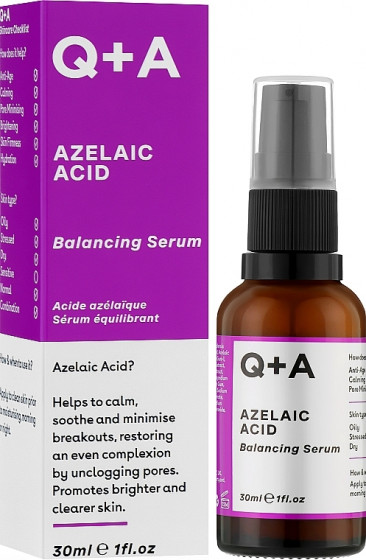 Q+A Azelaic Acid Balancing Serum - Сыворотка для лица с азелаиновой кислотой - 1