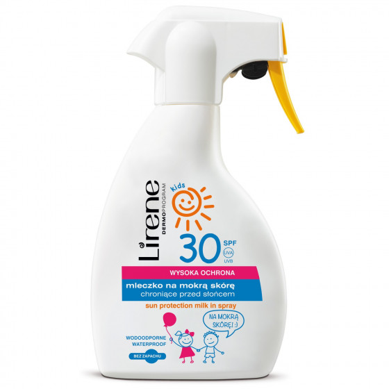 Lirene Kids Sun Protection Milk for Damp Skin SPF30 - Солнцезащитное молочко для влажной кожи SPF30