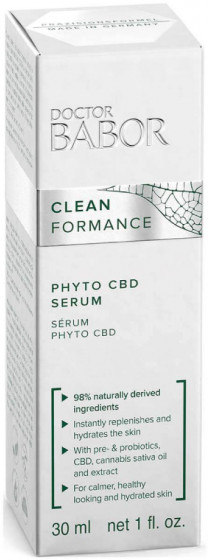 Babor Cleanformance Phyto CBD Serum - Успокаивающая релакс-сыворотка - 2