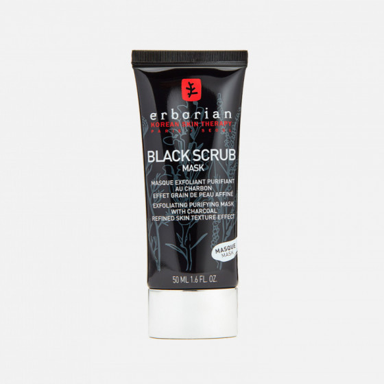 Erborian Black Scrub Mask - Скраб-маска очищающая с древесным углем - 4