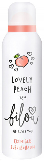 Bilou Lovely Peach Shower Foam - Пенка для душа "Прекрасный персик"