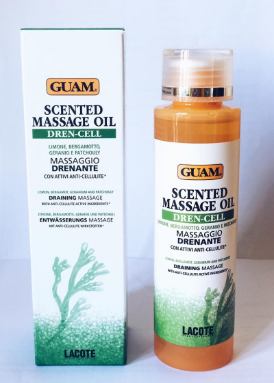 GUAM Scented Dren-Cell Massage Oil - Массажное масло для тела - 1