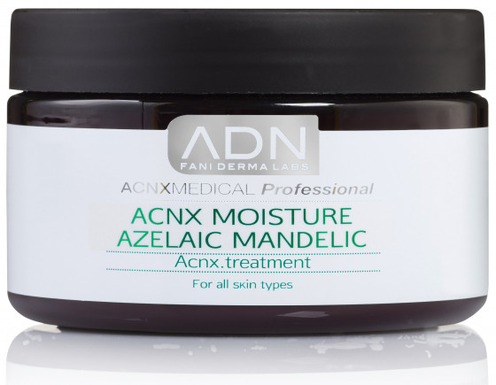 ADN Acnx Moisture Azelaic Treatment - Увлажняющий азелаино-миндальный крем для лица