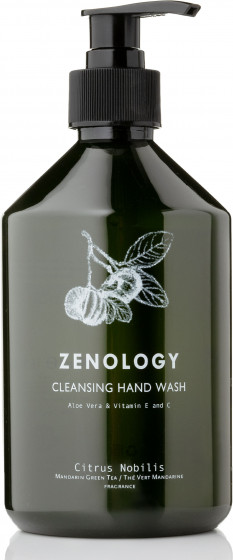 Zenology Cleansing Hand Wash Mandarin Green Tea - Жидкое мыло для рук