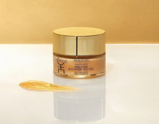 Gli Elementi Golden Glow Mask - Золотая маска для сияния лица - 2