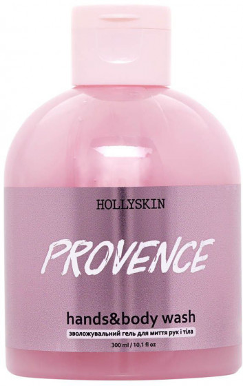 Hollyskin Hands & Body Wash "Provence" - Увлажняющий гель для мытья рук и тела