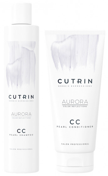 Cutrin Aurora CC Pearl Shampoo - Тонирующий шампунь "Перламутровый блеск" - 1