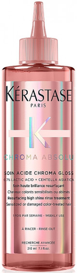 Kerastase Chroma Absolu Soin Acide Chroma Gloss - Флюид для интенсивного блеска и гладкости окрашенных чувствительных и поврежденных волос