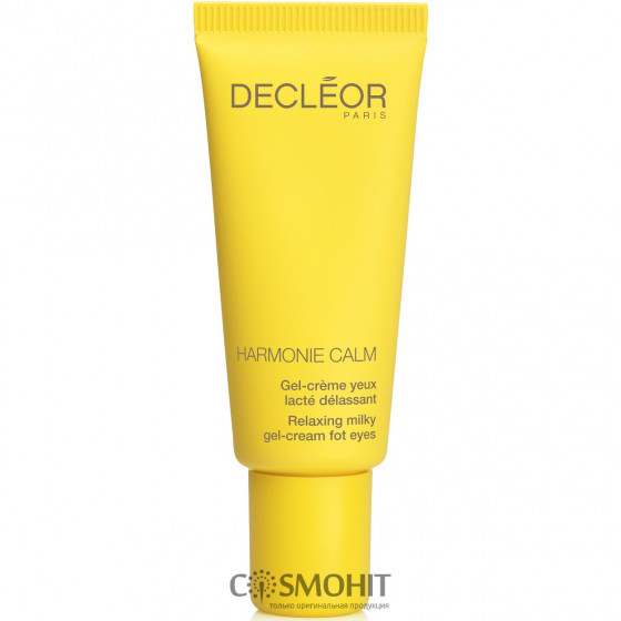 Decleor Harmonie Calm Relaxing Milky Gel-Cream For Eyes - Молочный крем-гель для чувствительной кожи глаз