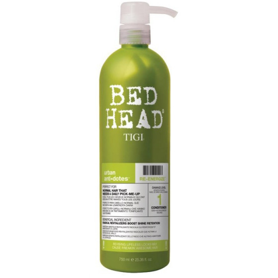 Tigi Bed Head Urban Antidotes Re-Energize Conditioner 200 мл - Укрепляющий кондиционер для нормальных волос
