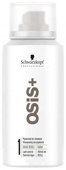 Schwarzkopf Professional Osis+ Boho Rebel Dark - Сухой шампунь для темных баз