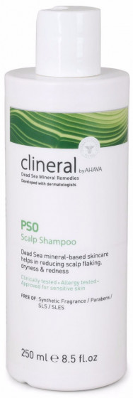 Ahava Clineral Pso Scalp Shampoo - Шампунь для чувствительной кожи головы