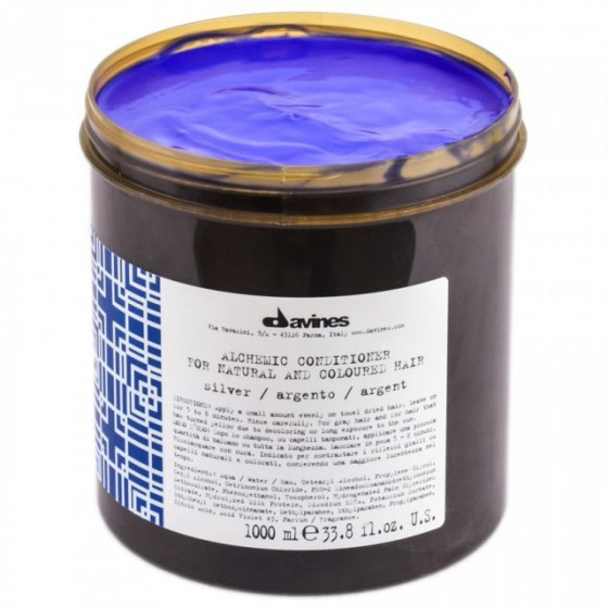 Davines Alchemic Conditioner Silver - Кондиционер Серебряный для натуральных и окрашенных волос - 1