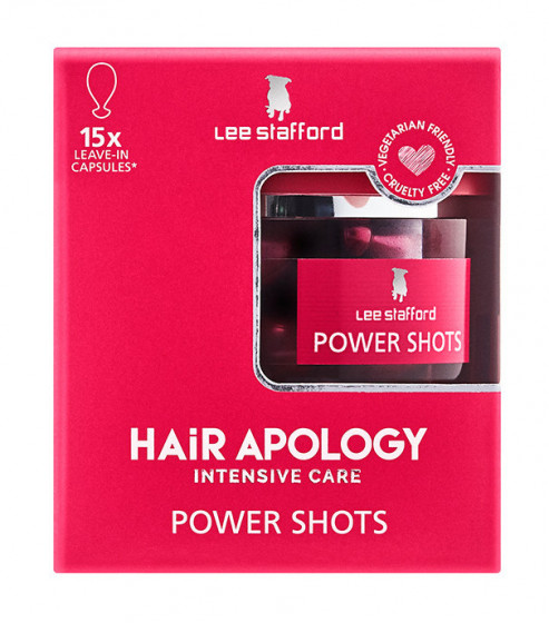 Lee Stafford Hair Apology Power Shots - Капсулы для интенсивного лечения поврежденных волос - 1